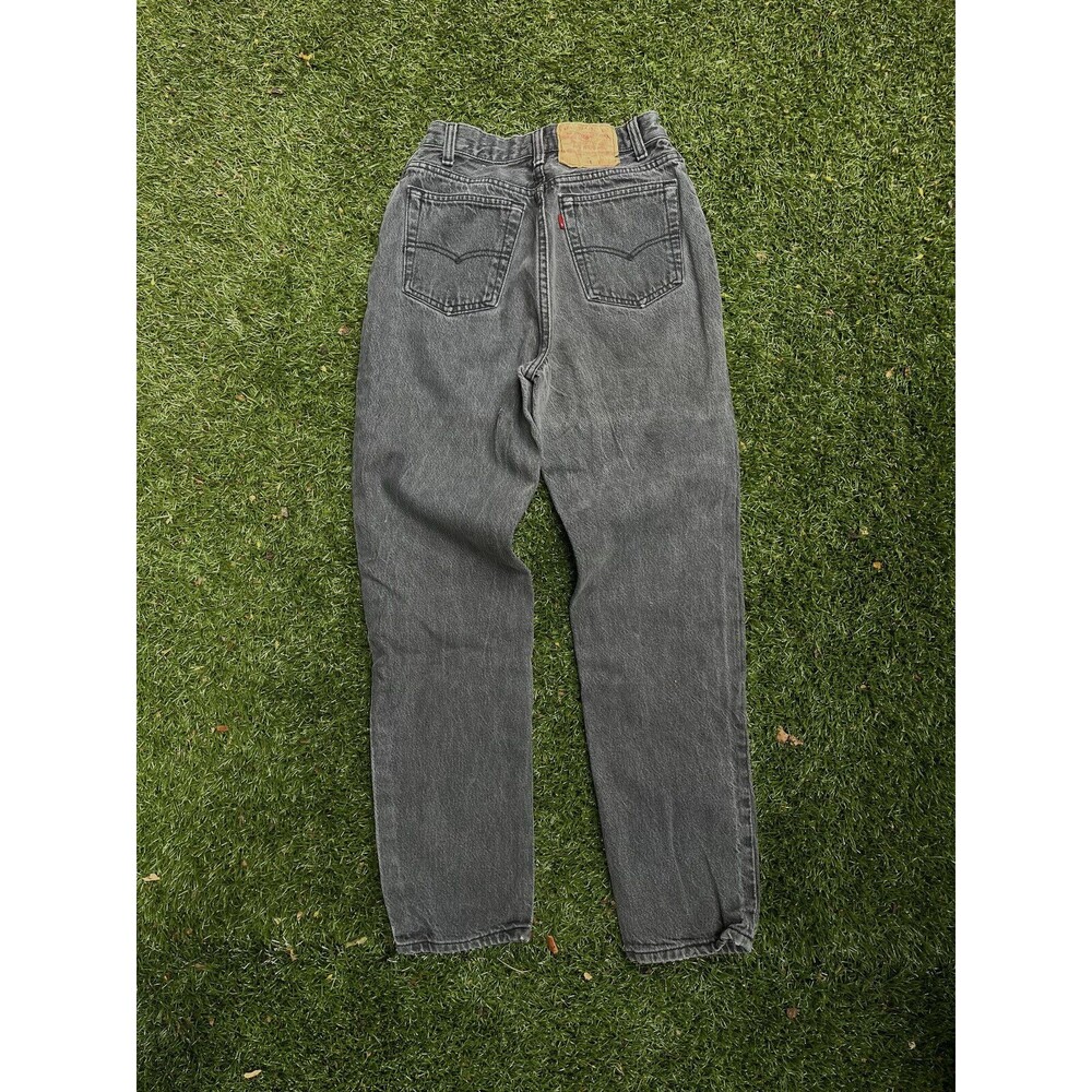 Vintage Levis 501 Red Tab Black Made in USA 25x27